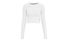 Studio Long Crop Tee WMNS "White" 1WF12430069
