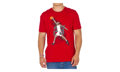 Air Jordan IX West Madison St. T-shirt "Gym Red / Black" 687820 687