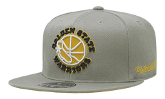NBA Hardwood Classics Fitted Cap "Golden State Warriors - Sunny Gray" 6HSFDX21134 GSWGREY