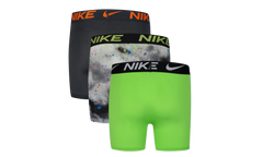 Essentials Boxer Briefs Underwear (3 Pack) GS "Black / Grey / Green" 9N0845 E7O