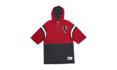 NFL Training Room Short Sleeve Hoodie "Atlanta Falcons - Red / Black" HDSSMI19013 AFARDBK