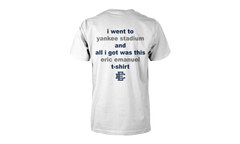 EE New York Yankees T-Shirt "White / Navy" EE329