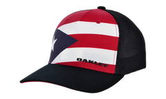 Indy Passport Trucker Hat "Black / Puerto Rico" FOS900914 26U