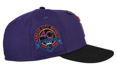 59FIFTY Kansas City Royals Trippy 40th Anniversary Patch Fitted Hat "Blue / Grey" 123451297206