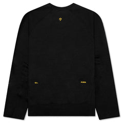 NOCTA Tech Fleece Crew - Black/University Gold