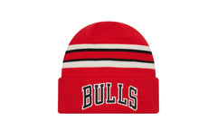 Retro Cuff Knit Chicago Bulls Beanie "Red" 60487289
