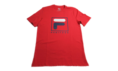 Heritage F Box Logo T-Shirt "Chinese Red" LM913787 622