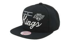 NHL Retro Lock Up Snapback Cap "Los Angeles Kings - Black" 6HSSLD21213 LAKBLCK