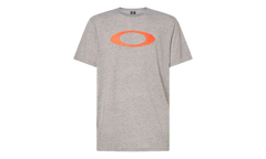 O-Bold Ellipse T-Shirt "New Granite / Neon Orange" 457132 9V5