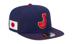 9FIFTY Team Japan 2026 World Baseball A Frame Snapback Hat "Blue" NE394
