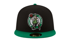 59FIFTY Boston Celtics 2Tone Fitted Hat "Black / Green / Gray UV" NE498