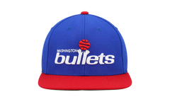 NBA Hardwood Classics Team 2 Tone 2.0 Snapback Cap "Washington Bullets - Royal / Red" HHSS3267 WBUYYPPPRYRD