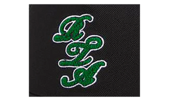 Gideon Script Logo Hat "Black / Green" MCCTW422 A1954BKGSL