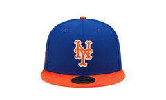 New York Mets Letterman 59FIFTY Fitted Cap "Blue" 60296431
