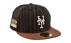 59FIFTY New York Mets Herringbone 2-Tone Fitted Hat "Brown" 60586699