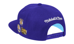 NBA LA Lakers HWC Finals Snapback Hat "Blue" 20057 LALPURP