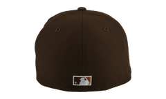 59FIFTY Chicago White Sox 2005 World Series Fitted Hat "Walnut / Pink - Visor" NE96