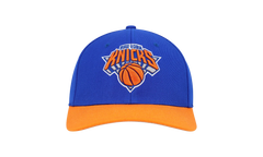NBA Team 2 Tone 2.0 Stretch Snapback Cap "New York Knicks - Royal / Orange" HHSS3265 NYKYYPPPRYOR