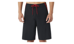21" Backdraft Boardshorts "Blackout / Red" 482364 02E