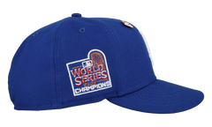 59FIFTY Los Angeles Dodgers 2024 World Series Fitted Hat "Light Royal / Metallic" 123451298424