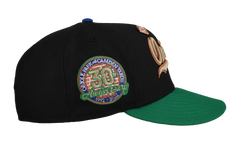 59FIFTY Baltimore Orioles 30th Anniversary Fitted Hat "Black / Green Metallic Script" NE430