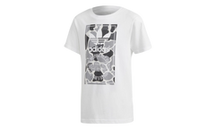 Camo Trefoil Tee GS "White / Multicolor" DH2708