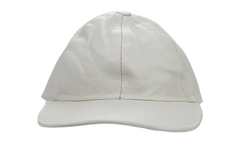 Leather Cap "White" 95 OCY 3138
