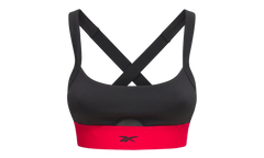 Cardi B Sports Bra WMSN "Black / Red (Plus Size)" H48423
