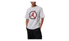 Jordan Flight Club T-Shirt "White / University Red" IM1352 100