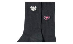 Uniqlo Warhol Black UT Socks "Black" KAWS202478