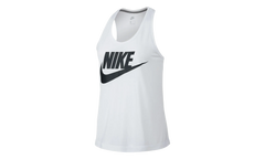 Sportswear Essential Tank Top WMNS "White Black" 831731 100