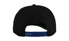 9FIFTY New York Mets 1964 World Series A Frame Snapback Hat "Black / Royal Blue" NE178
