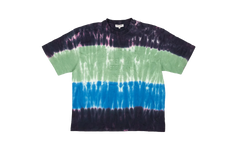 S/S Unisex Tie Dye Box Logo Tee "Clementine" 95 OCY 1088