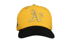 59FIFTY Oakland Athletics 1989 World Series Fitted Hat "Yellow / Gold" NE346