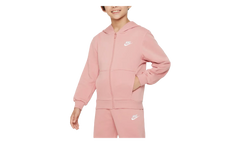 Parka Club Fleece French Terry Full Hoodie GS "Pink" FD3017 618