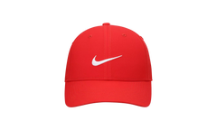 LEGACY91 TECH LOGO PERFORMANCE ADJUSTABLE HAT "Red" DH1640 657