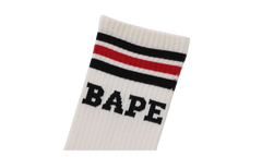 Stripe Socks "Black / Red" 1K80 184 003 BLACK RED