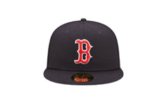 59Fifty MLB Boston Sox Cloud Icon Fitted Hat "Navy" 60243745
