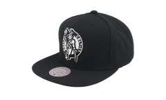NBA Evergreen Black White Snapback Cap "Boston Celtics - Black" HS8547 BCEBLCK