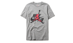 Air Jordan Jumpman Mashup Classics Short Sleeve Tee "Grey / Black / Red" BV5905 091
