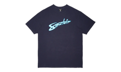 Speed Text Logo Short Sleeve T-Shirt "Navy" SMT186 1 NVY