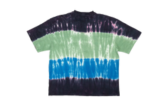 S/S Unisex Tie Dye Box Logo Tee "Clementine" 95 OCY 1088