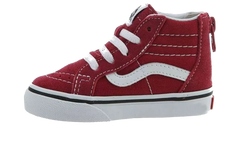 Sk8-Hi Zip TD "Red White" VN0A32R3QR2
