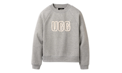 Logo Crewneck Sweatshirt WMNS "Grey Heather" 1171477 GRHE