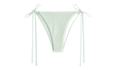 Tova Monogram Towel Tie Bottom "Green" khw070108 4008