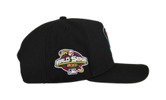 9FIFTY Arizona Diamondbacks 2001 Team Color A Frame Snapback Hat "Black (Grey Brim)" NE465