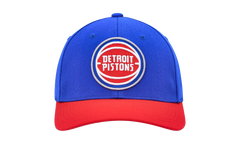 NBA Team 2 Tone 2.0 Stretch Snapback Cap "Detroit Pistons - Royal / Red" HHSS3265 DPIYYPPPRYRD