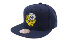 NCAA Team Ground Snapback Cap "Michigan Wolverines - Navy" 6HSSLR22448 UMINAVY
