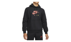 Sportswear Fleece Hoodie "Black / Mystic Red" DD6383 013