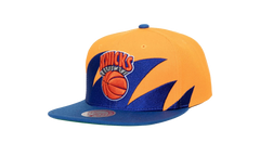 NBA New York Knicks Sharktooth HWC Snapback Hat "Orange/Royal" HHSS2978 NYKYYPPPORRY